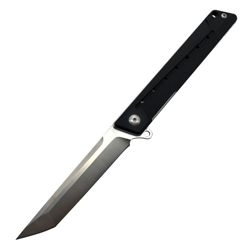 A HIGH-STRENGTH, SHARP D2 STEEL FIELD KNIFE WITH A SMALL KNIFE, A PORCELAIN AXLE