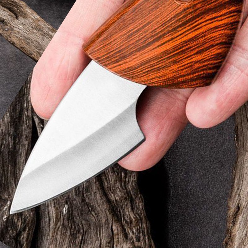 The creative porcupine pocket uses a small knife to cut the fragrance outside the house, and the fruit knife goes with it