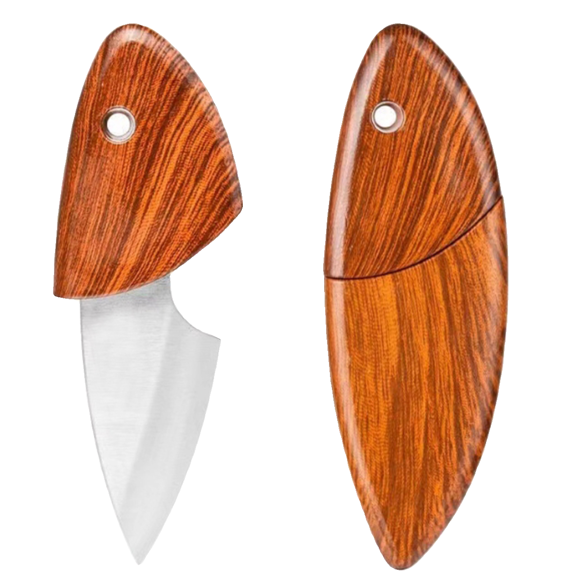 The creative porcupine pocket uses a small knife to cut the fragrance outside the house, and the fruit knife goes with it