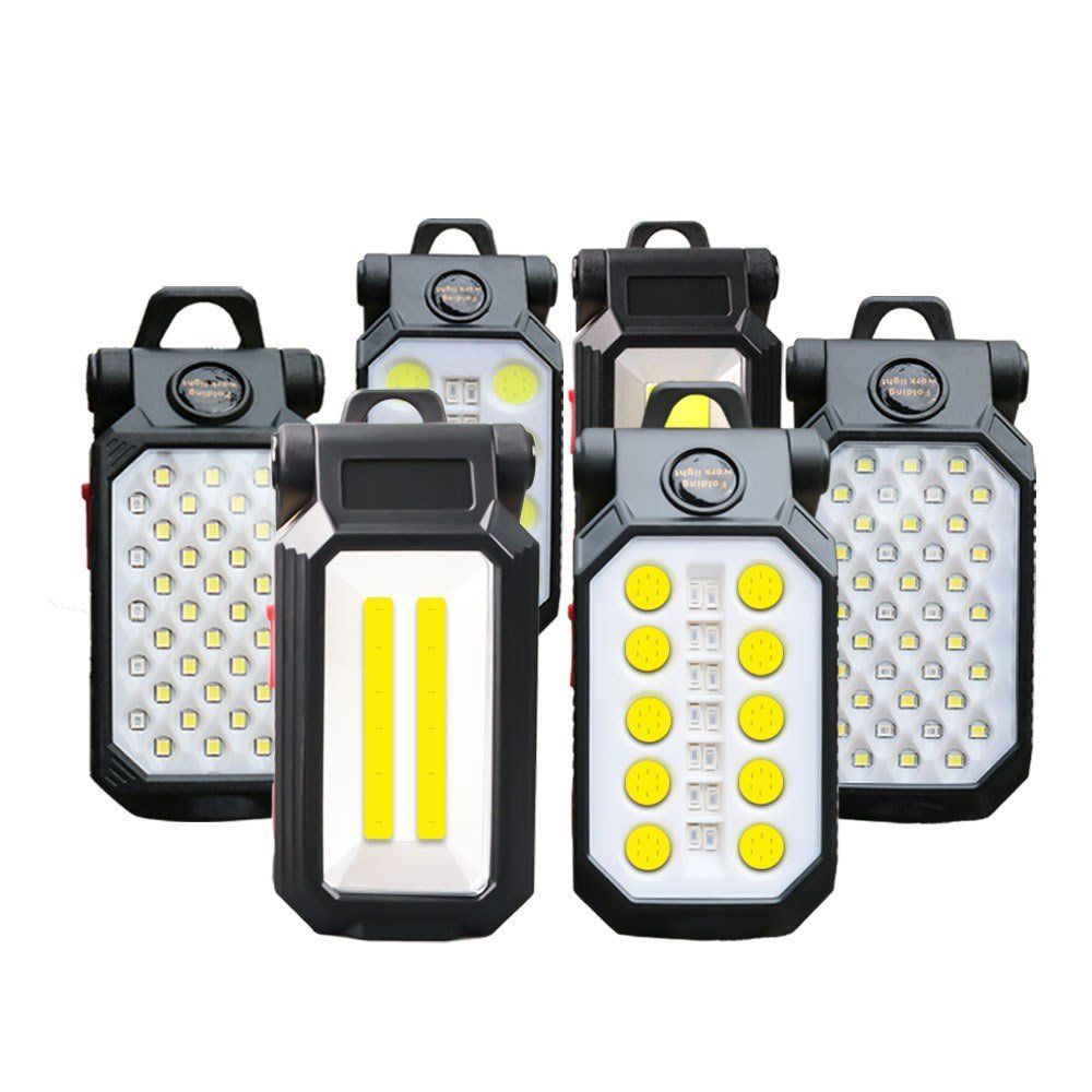 magnetic-based led working light-fixing, long-range magnet-fixing, outdoor recharge light flashlights