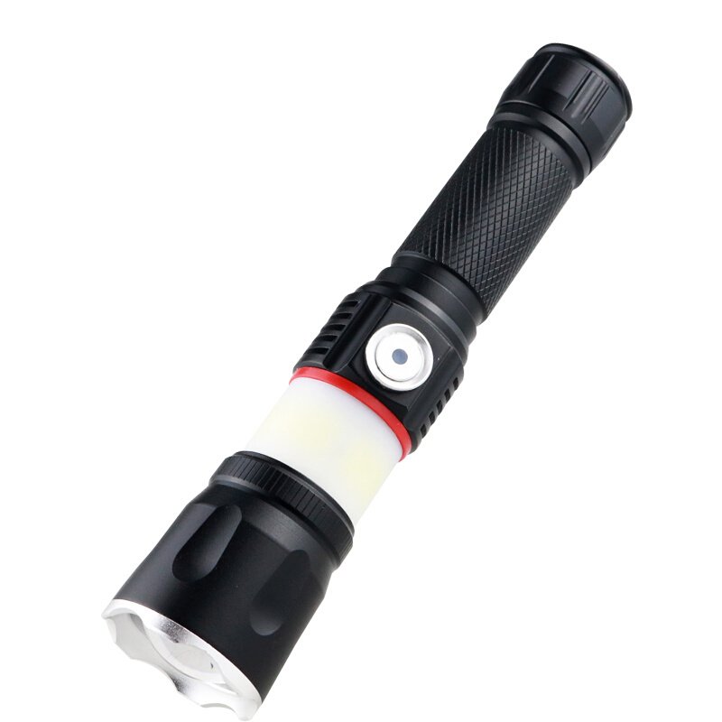 Home-based auto-fixing of strong magnet light flashlights that are overlighted by long-range multi-purpose lights