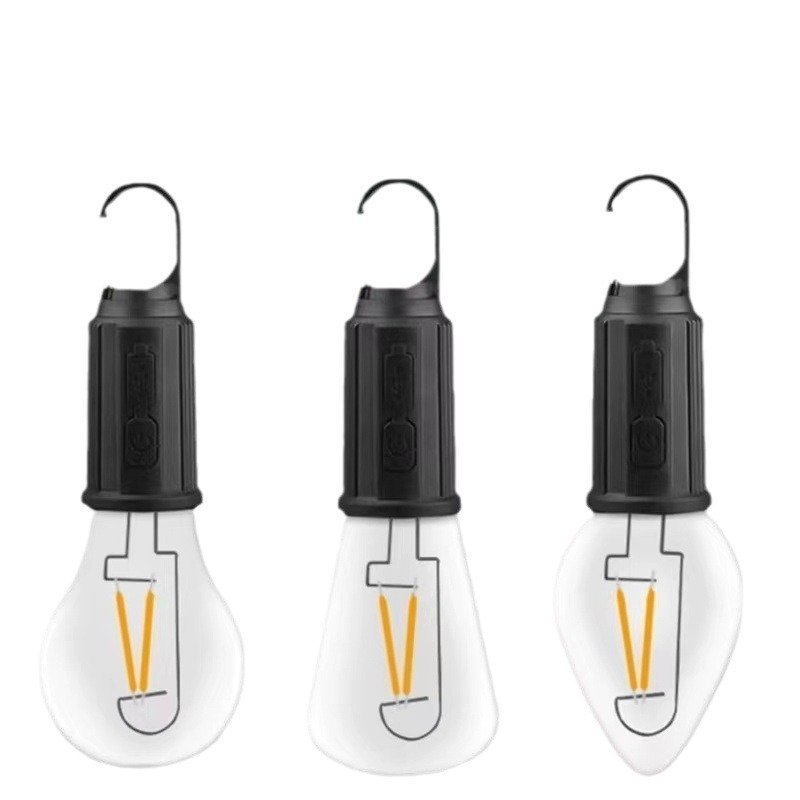 double tungsten camp light type-c charge belt attached to outdoor light camp heating tent light retrofitting atmosphere light