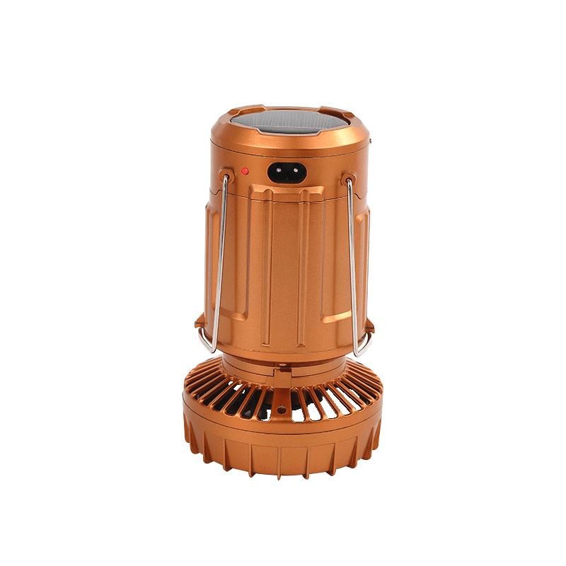 Dust flying day, 23.9 bucks a solar fan, multi-purpose outdoor light camp emergency light charge