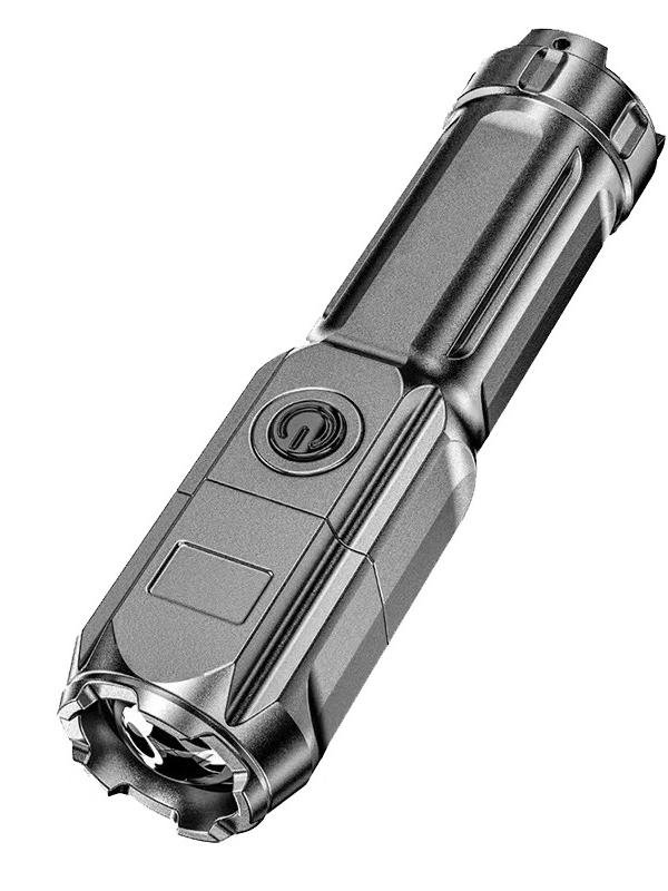 Outdoor flashlights are power-charged, home-to-door tactical hand-to-penetrating