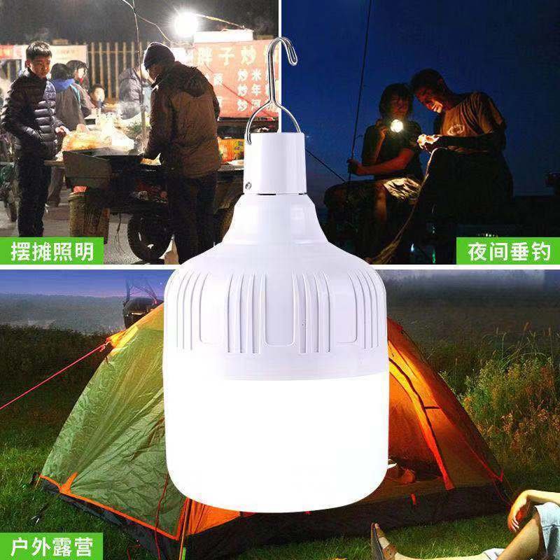 A chargeable emergency light market, mobile charger light bulb home energy-efficient light stand superlights
