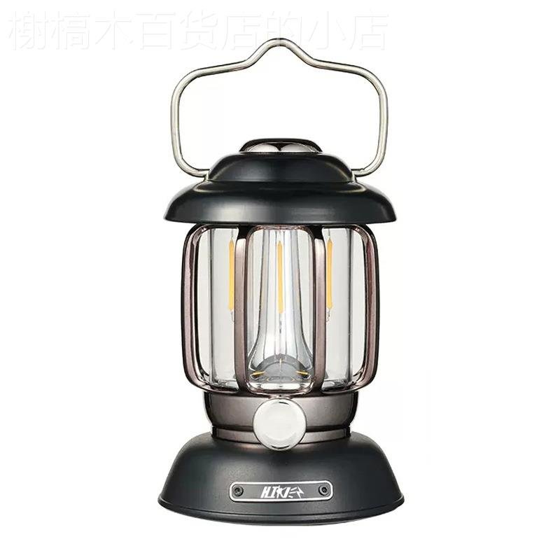 new, 1909 multi-purpose retro-camp lights, waterproof double-light source typy-c charged modulator
