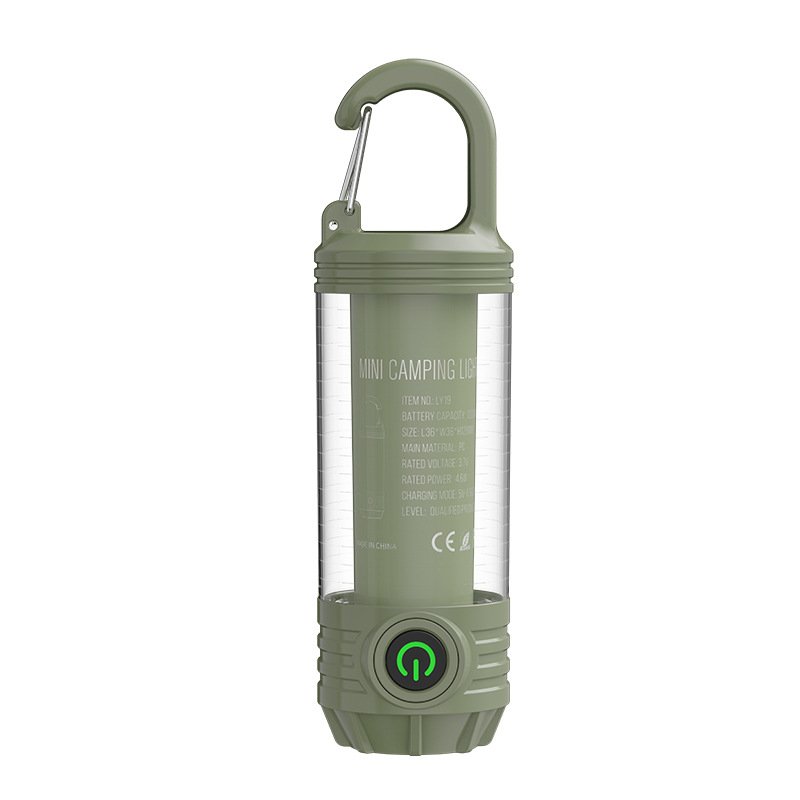 The new white-light outdoor tent lights, portable flashlights charged to emergency mini camping atmosphere lights