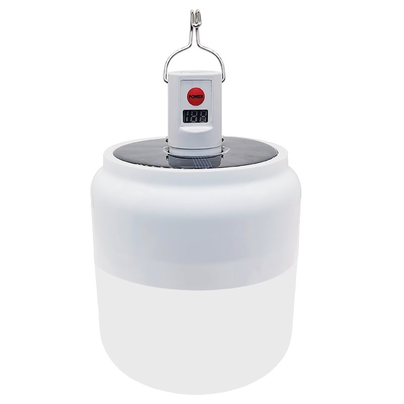 overlight solar-charged night market stand-up house outdoor camping light for power outages
