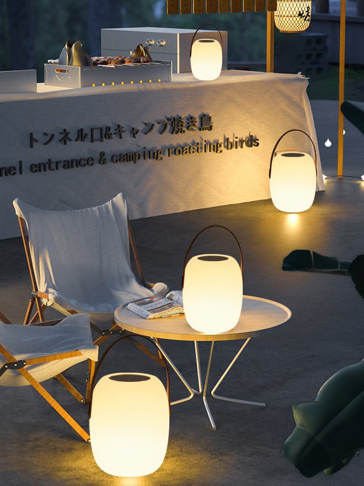 Portable light-charged nightlight airlights for outdoor solar courtyard lighted beams on the balcony garden camp