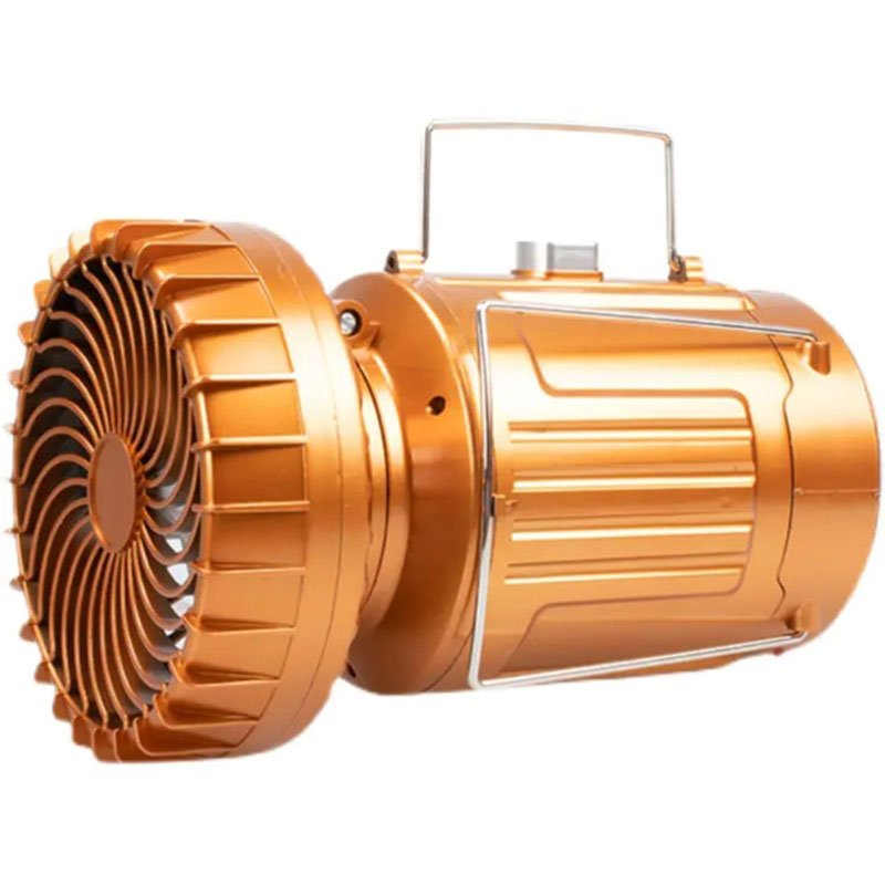Shangman Solar Pony Light Multipurpose Camp Lantern Fan Field Tent Light Charged Emergency Light