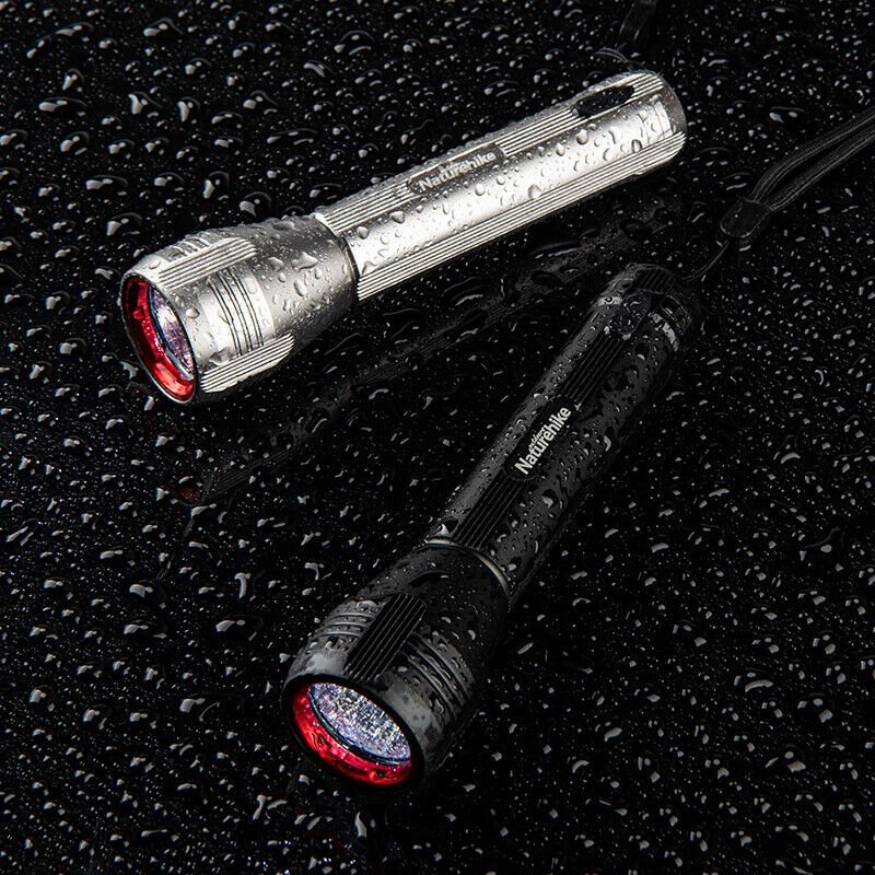 NatureHike moves a multi-purpose flashlight from a client's outside and takes a camping light away at night