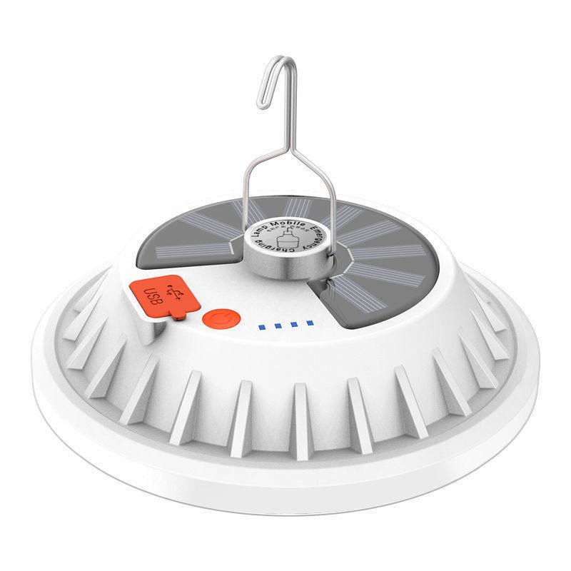 Light bulbs that are hot and charged at night market lights are overlighted for out-of-home camping and emergency lighting