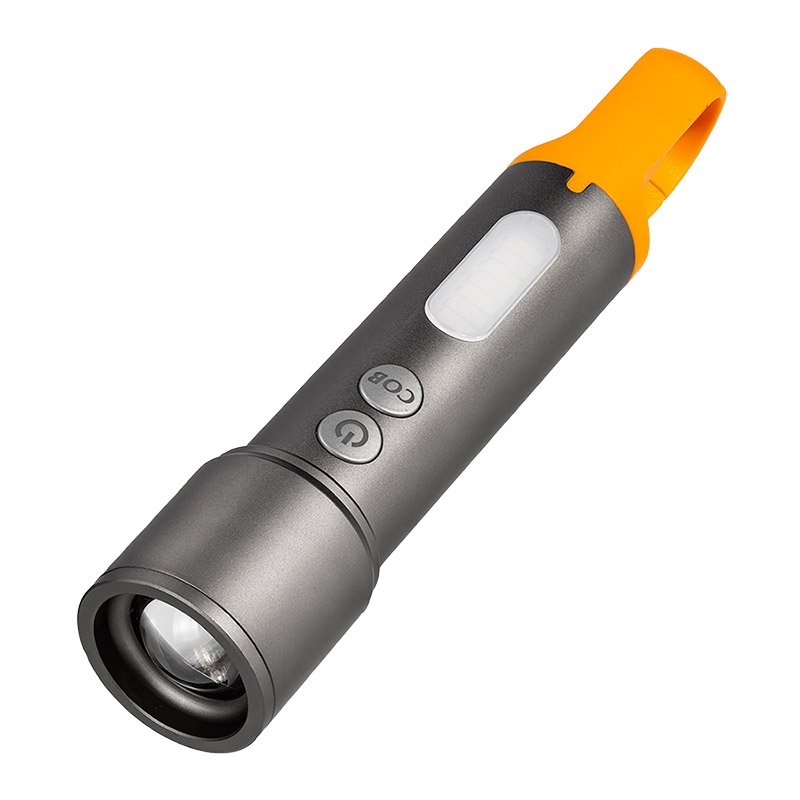 p50 mo focus flashlights, high-light-charged, super-lighted, outdoor camping white laser multifunctional light