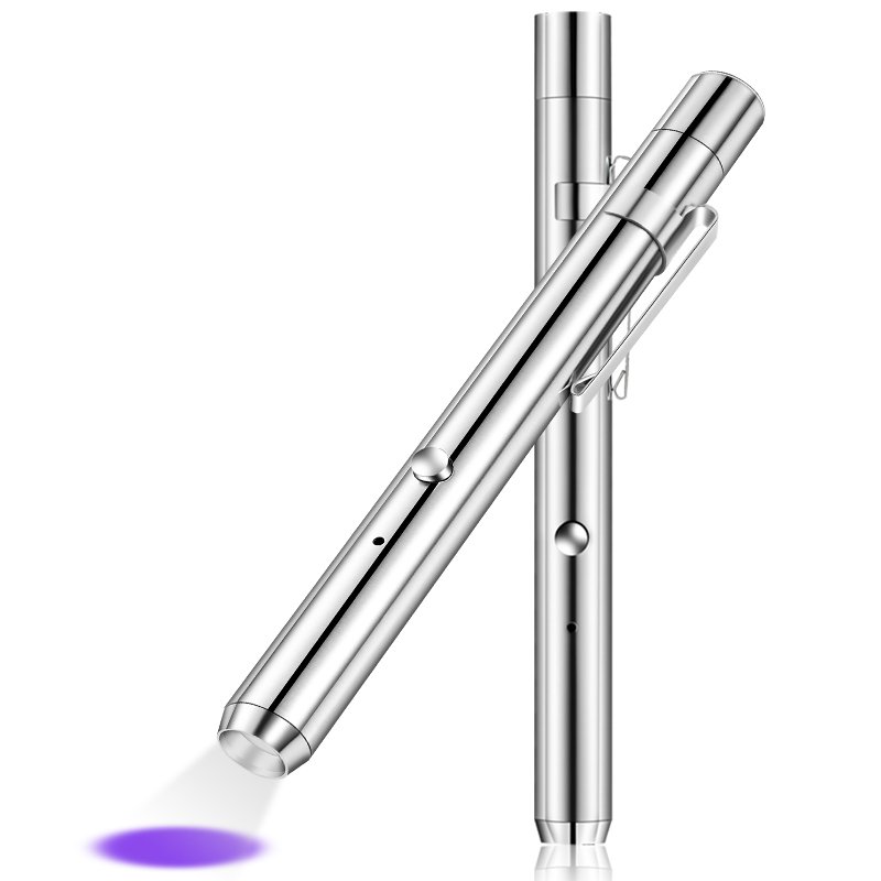 Recharged 365 fluorescent fluorescent, specialized test for baby make-up platters, UV flashlights