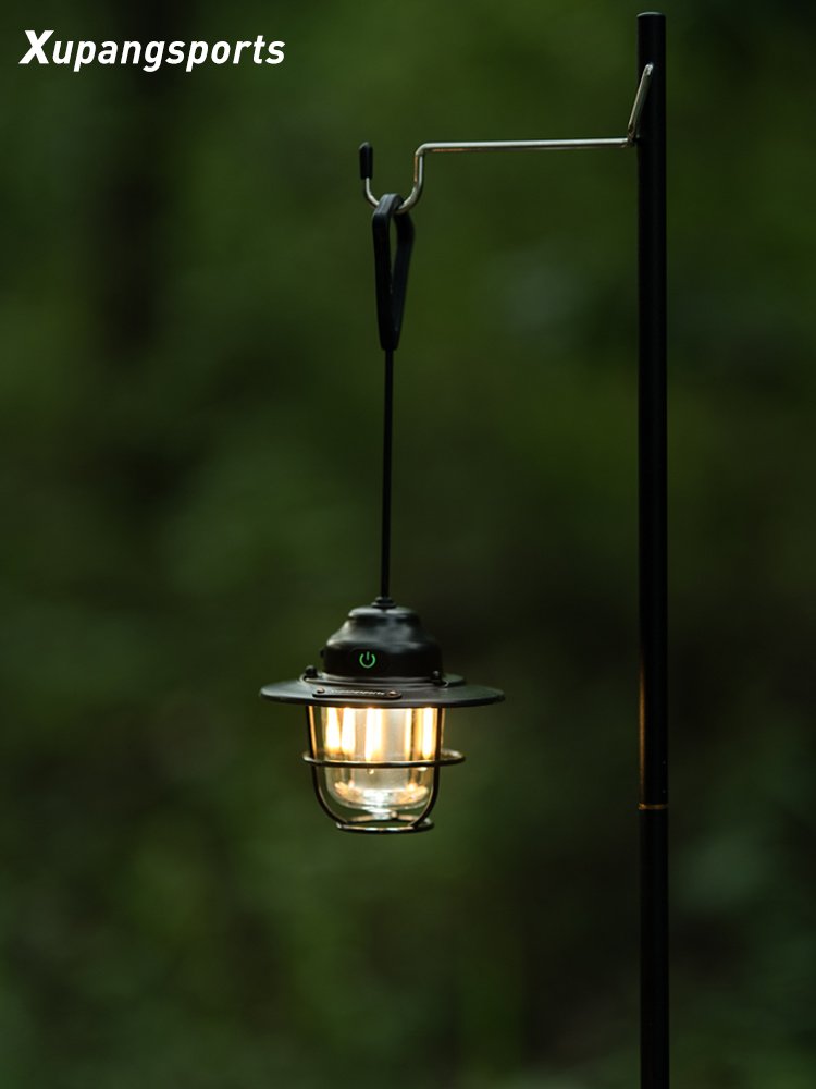 THE OUTDOOR CAMPING RETRO-LIGHTS WERE EXTENDED TO THE FIELD TENTS