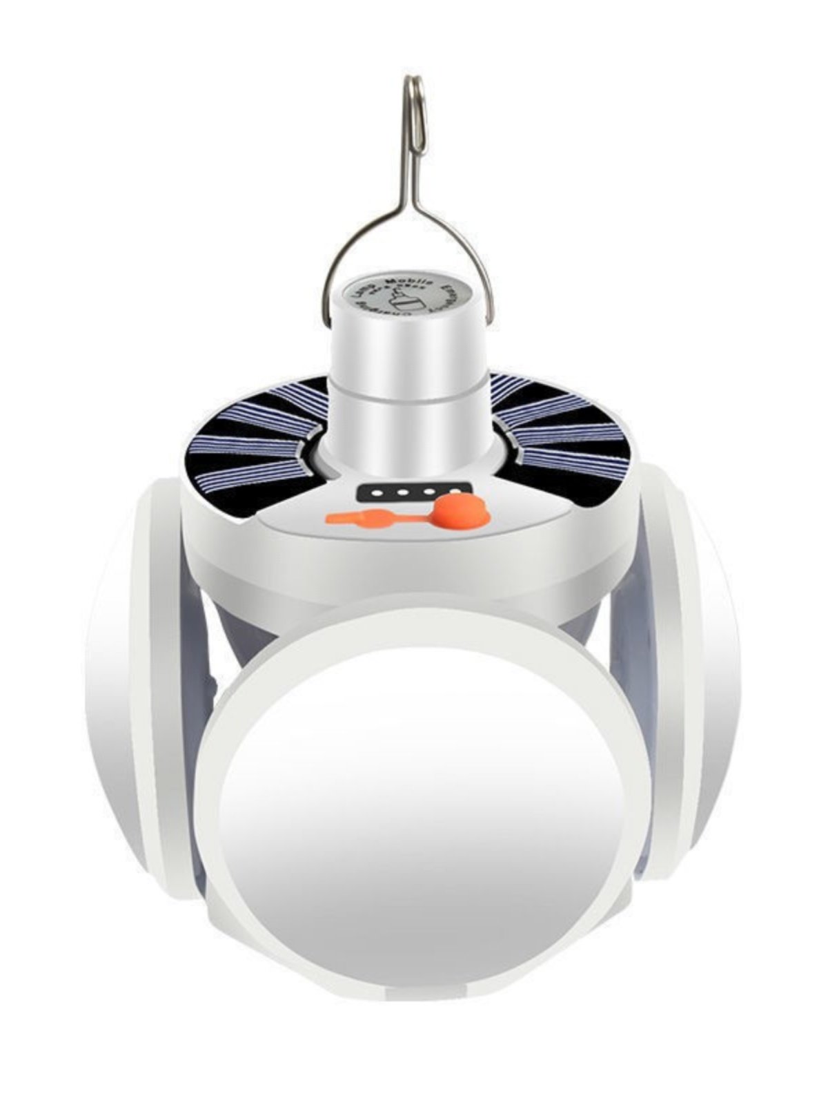 Solar night market stand-up football lighting tent camp emergency power outagers charge light
