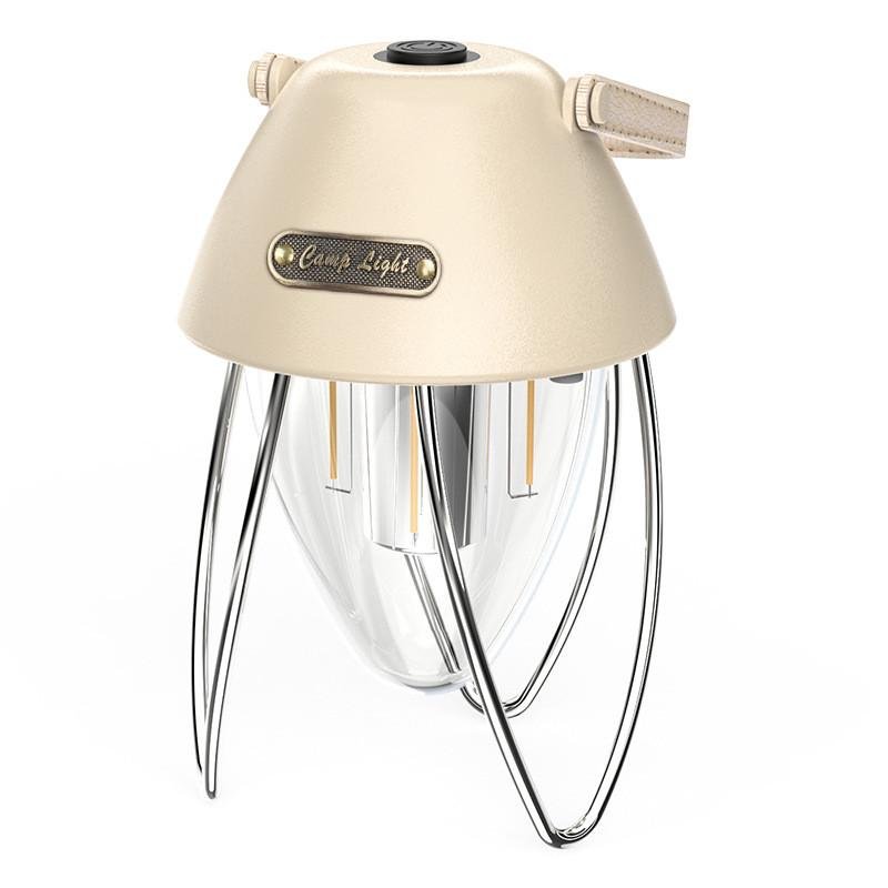 New, cross-border LED camper Type-C charged waterproof outdoor multifunctional camping light