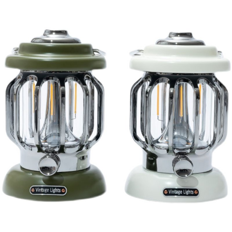 The outdoor camplights were extended, and the tent lights in the camp light camp were restored and the air-lights were hung