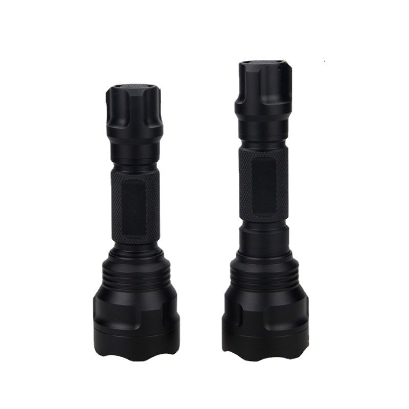 LED LED luminous flashlight outside of the white light home camping, night vision 850 nm, luminous tactical flashlight C8