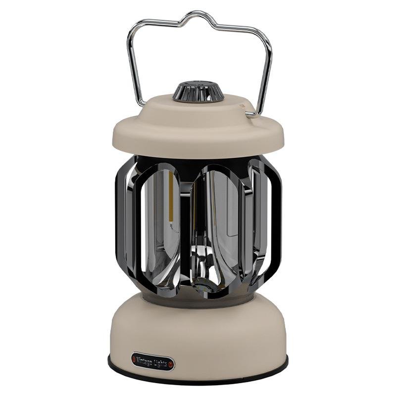 & * The new retro-guma light Typec fast-filled tent camper with an ungraded outdoor light