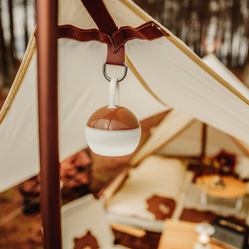 Tents are equipped with multi-purpose, super-sighted field lights