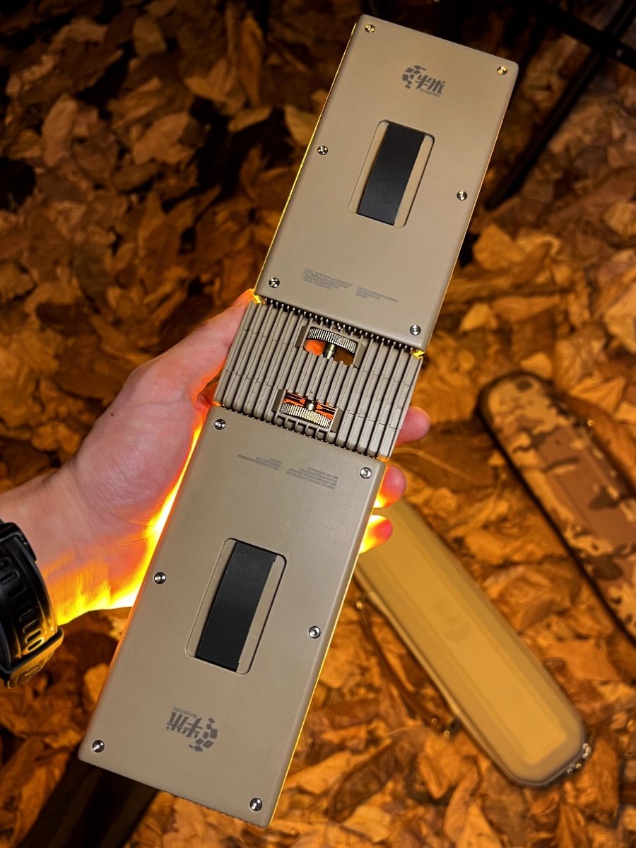 A remote-controlled outdoor camping lamp, a multi-purpose outdoor camping lamp with a long and extended flight light