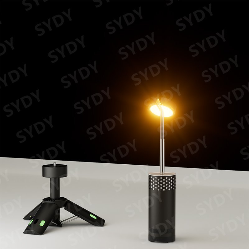 An outdoor stretcher with a multi-purpose flashlight of 10,000 milligrams over a long voyage carries a waterproof camping lamp