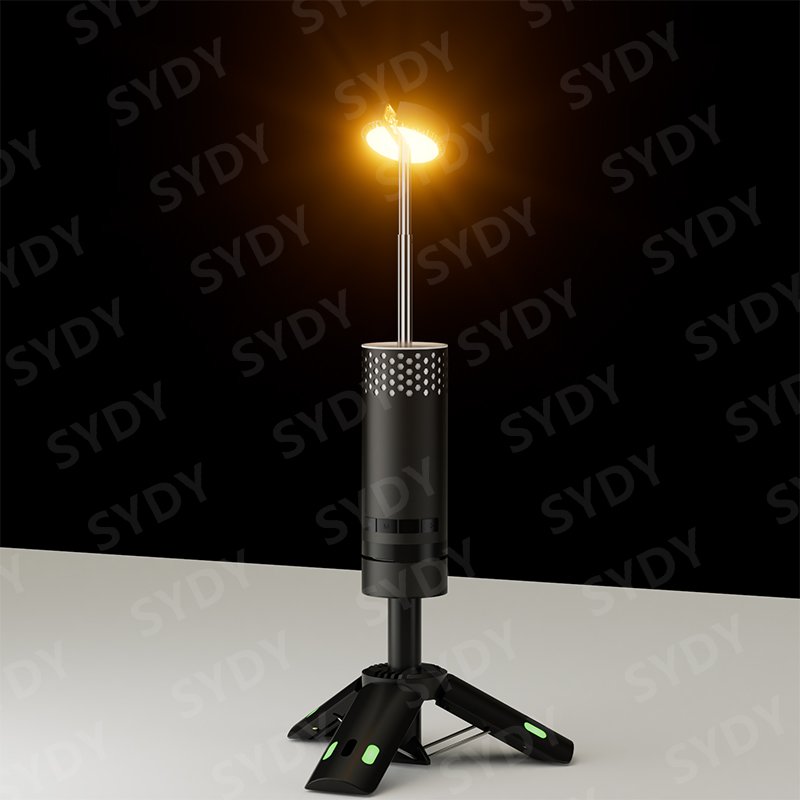 An outdoor stretcher with a multi-purpose flashlight of 10,000 milligrams over a long voyage carries a waterproof camping lamp