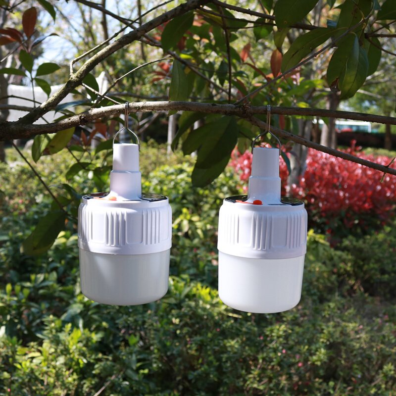 Home power outage emergency lights are used to recharacterize out-of-house bulbs with the energy-saving lamp of the tent