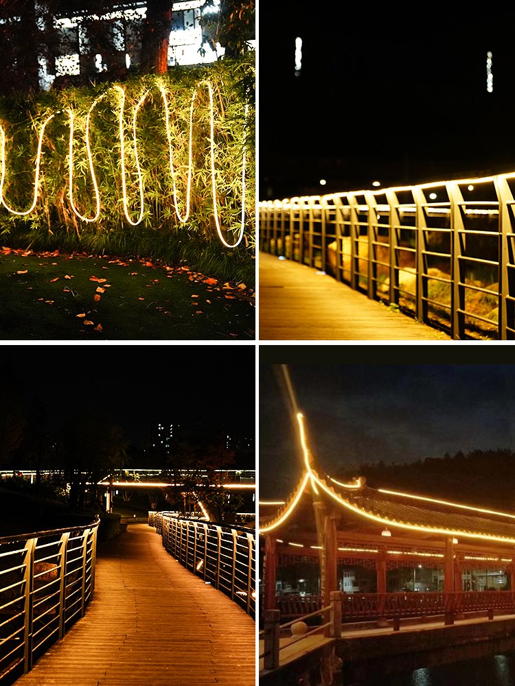 super-solar solar light belt led waterproof courtyard lamp lighting outdoor light setting campers glued to themselves with recharge lights