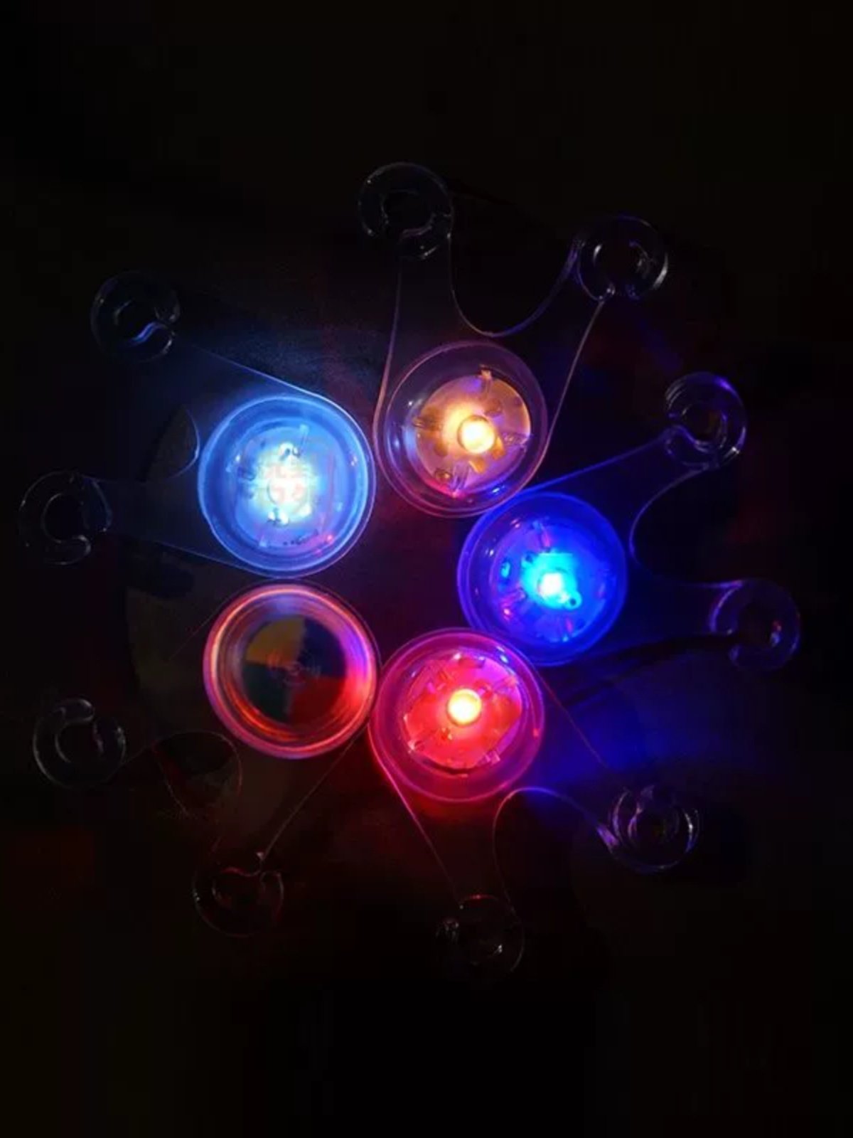 Camp alerts for windline tents with trip-proof lights