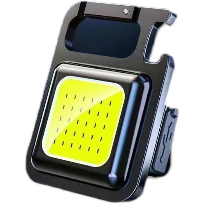 An outdoor multi-purpose light, a mini-light, a light-charged light at night, carries a high-lighted, powerful magnetic key