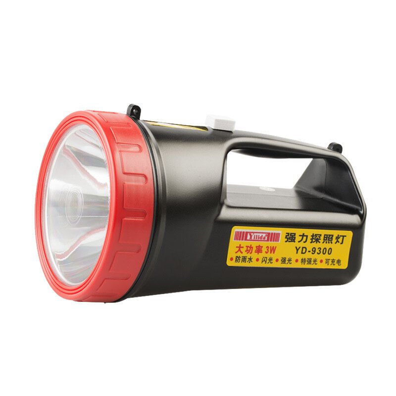Irida YD-9300 strong searchlight 3W super-lights home-hand flashlight led outdoor camping light