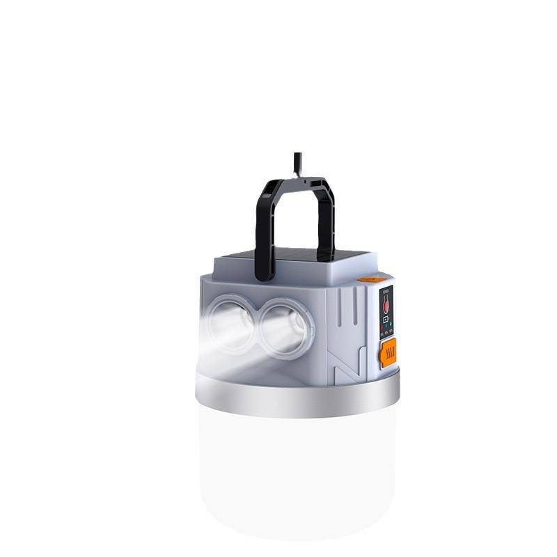 Camplights solar-charged with extra-long air-carrying hands and emergency night market stand-off lighting