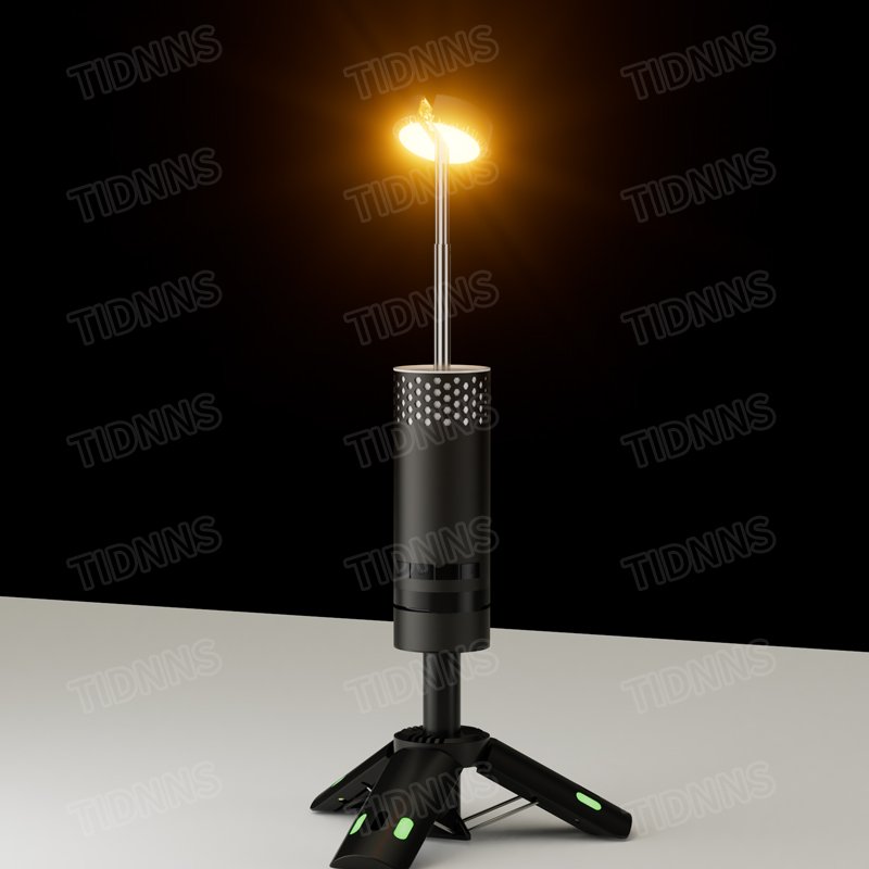 Camp camper camper camper light with a multi-purpose flashlight charger