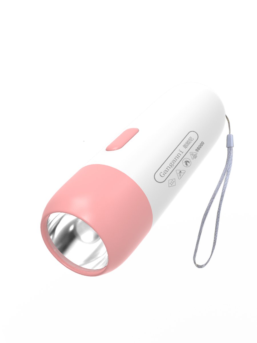 LED LIGHT FLASHLIGHTS ARE SUPER-LIGHTED AND RECHARGING MINI-LAMP USERS RIDING OUTSIDE A CAMPLIGHT