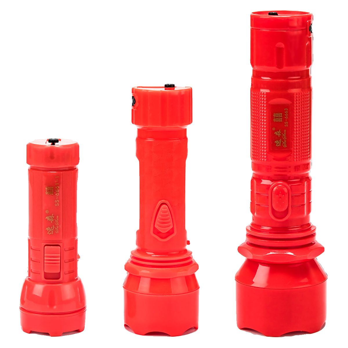 The wedding red flashlight, the light-charged mini-pants, and the emergency light for the family's family