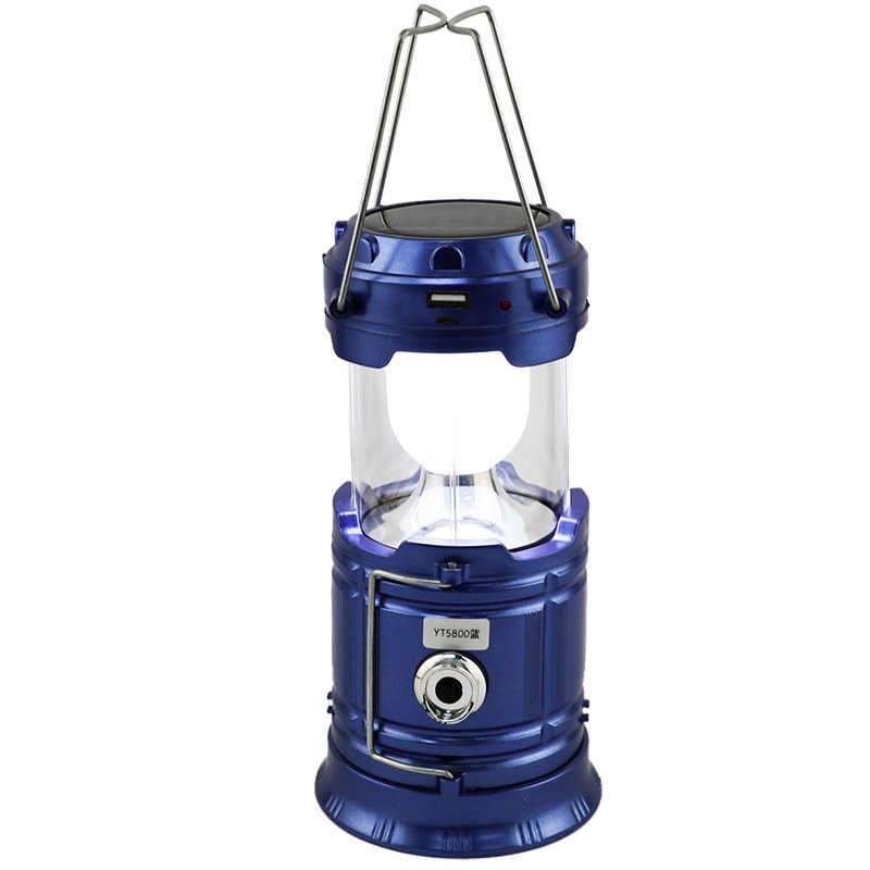 solar multi-purpose horse light led tent light camp light recharge emergency flashlight outside light
