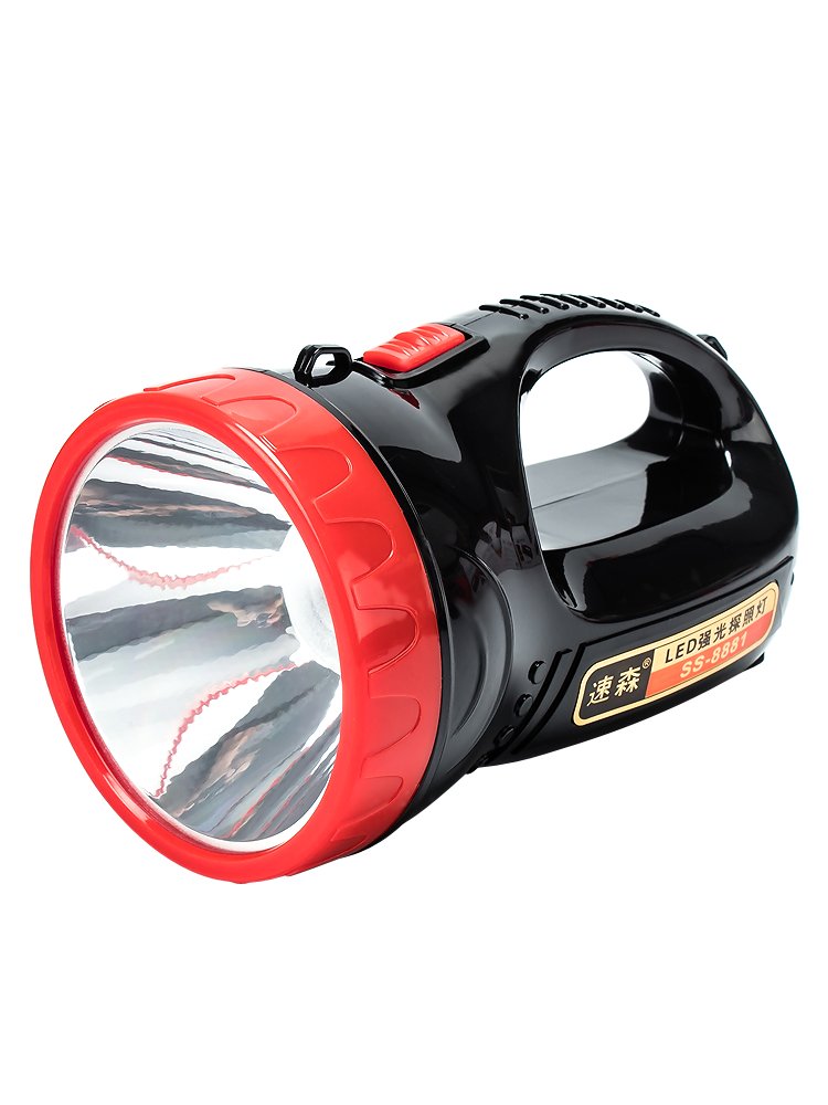 LED-CHARGED HAND-HELD SEARCHLIGHTS AT THE SPEEDSON