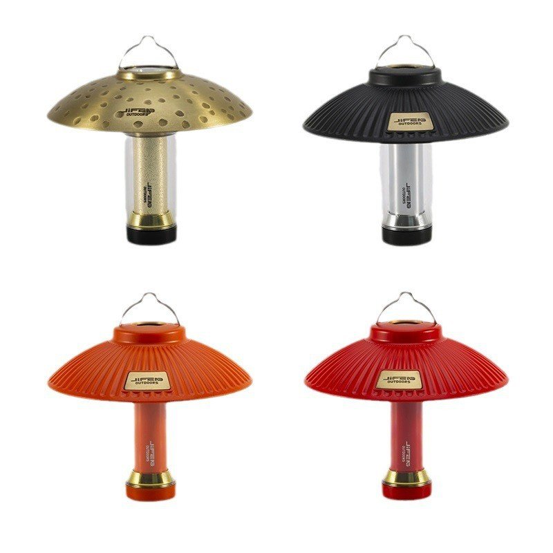JiFengOutdors monsoon outdoor camping air light LED flashlight multifunctional emergency pure copper lamp