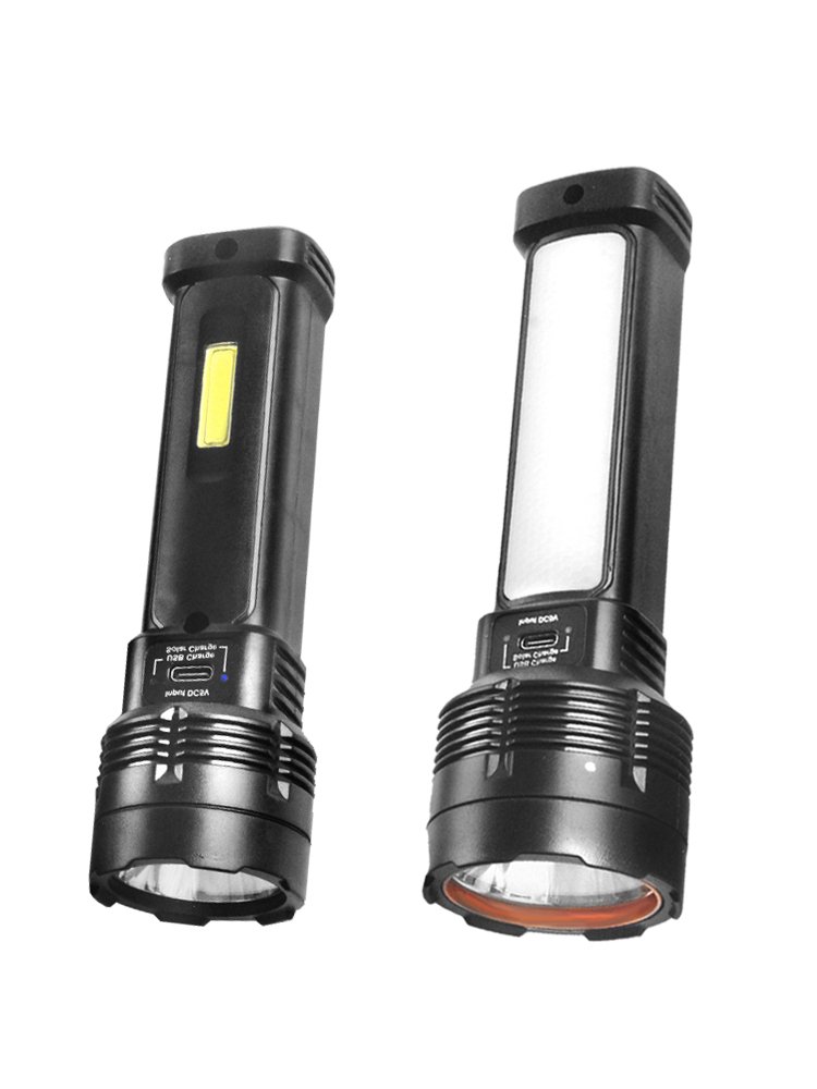LED SOLAR POWER JOINS THE LIGHT WITH A RED BLUE LIGHT ON THE COB SIDE