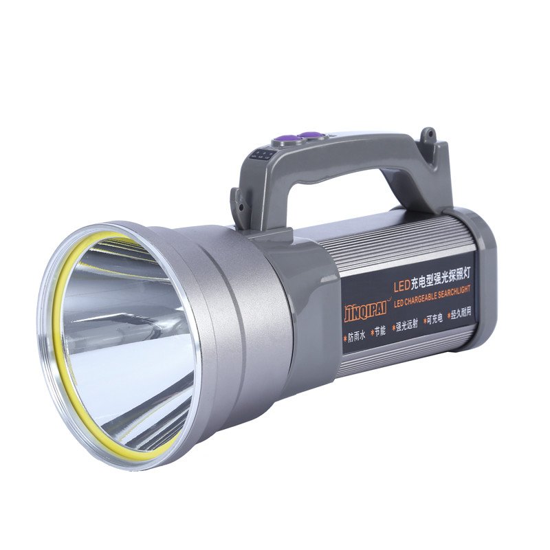 nine nuclear flashlights with super-light power charged outdoors with super-lighted long-range laser led hand-held patrol lights