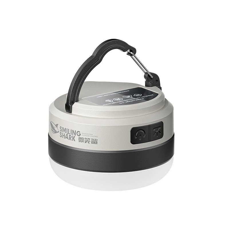 Smiling sharks with strong camping lights, light luxurious camp tents, a warm-air light light light for the family with five colours of bedroom breathing lamps