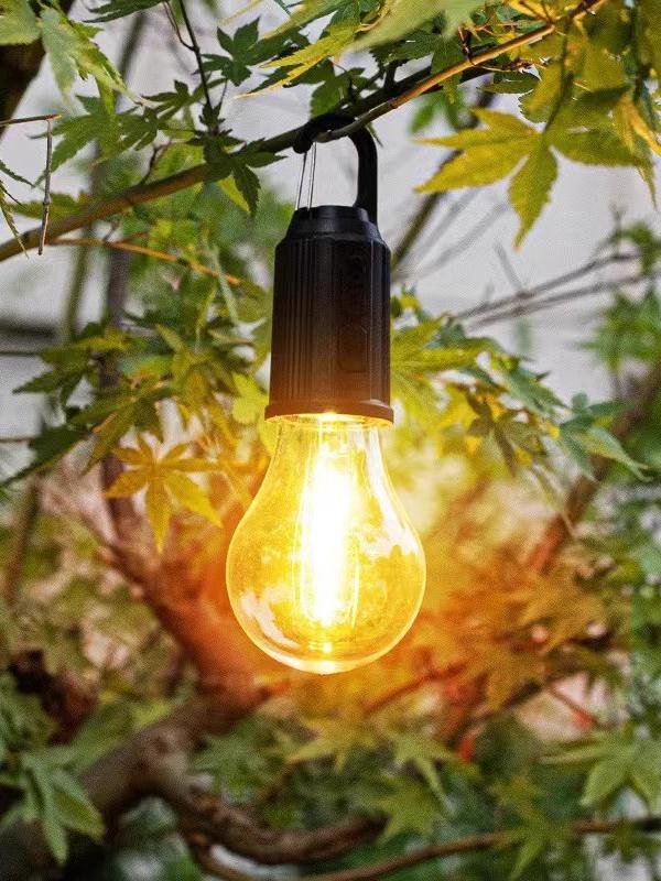 THE NEW LED CAMPING LIGHT WILL RECHARGE THE OLD ATMOSPHERE. OUTDOOR EMERGENCY BULBS IN SILK TENTS