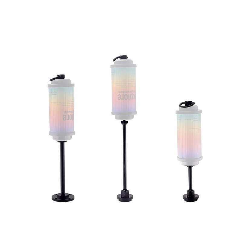 A multi-purpose outdoor air-light camping tank with a French plate light flashlight retrofitting light frame