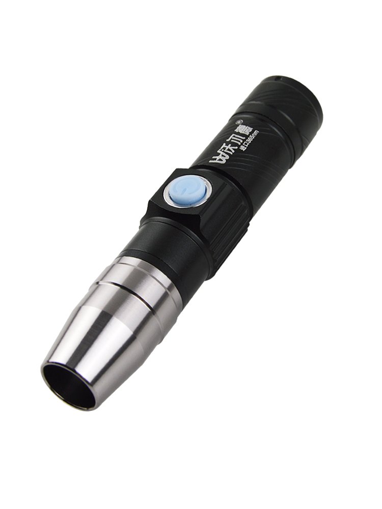 Test fluorescent to test a baby ' s UV flashlight for fluorescent makeup
