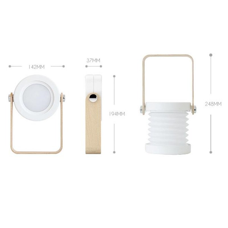 Creative warmer atmosphere handheld lanterns for eye-protected desktop light light light touch strong light camp light multifunctional lighting