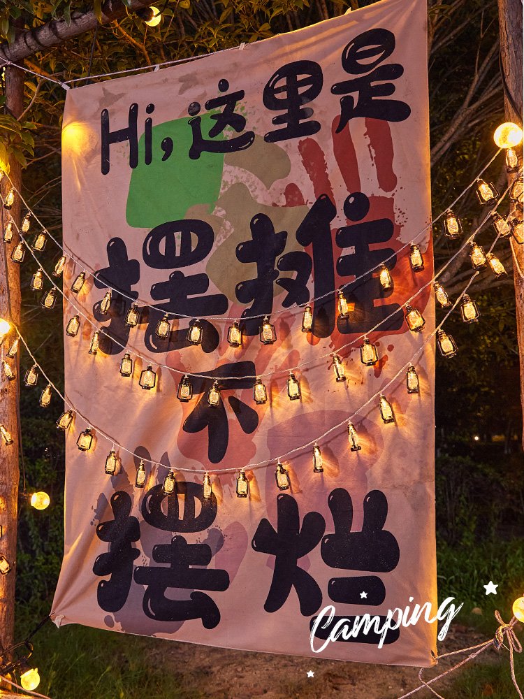 the outdoor kerosene camplights, the skylights, the camp tent light belts, the lighted and decorated colorlights
