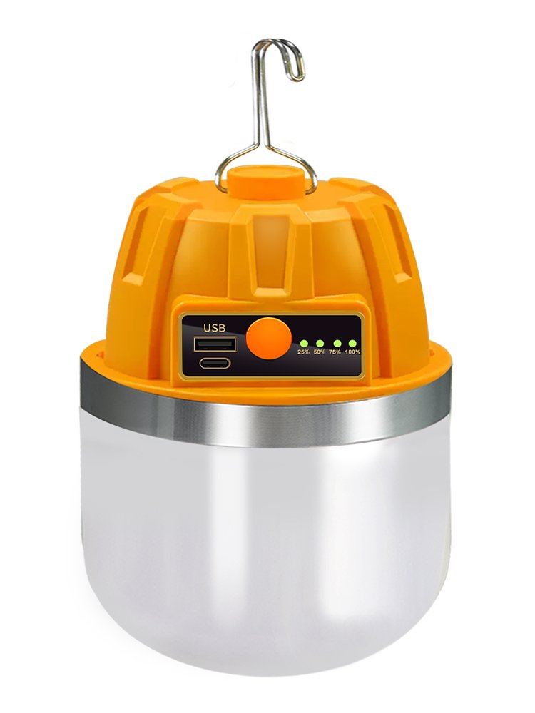 recharged lights outdoors of led mobile power outage emergency light bulb camp wireless superlighted stand-off night market lights