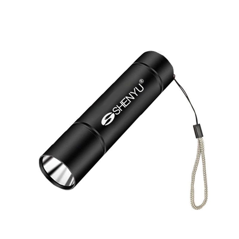 LED LIGHT FLASHLIGHT USB CHARGEABLE SUPER-LIGHTED LONG SHOT MINI-PANTS WITH SMALL SLEEVES OUTSIDE THE DORMITORY